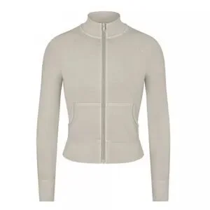 Skims outdoor track jacket in stone